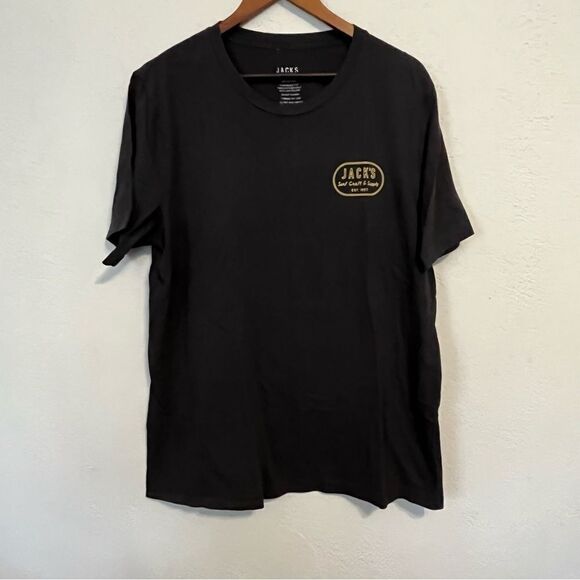 Jack's Surfboards Black Logo T-Shirt - Picture 2 of 7